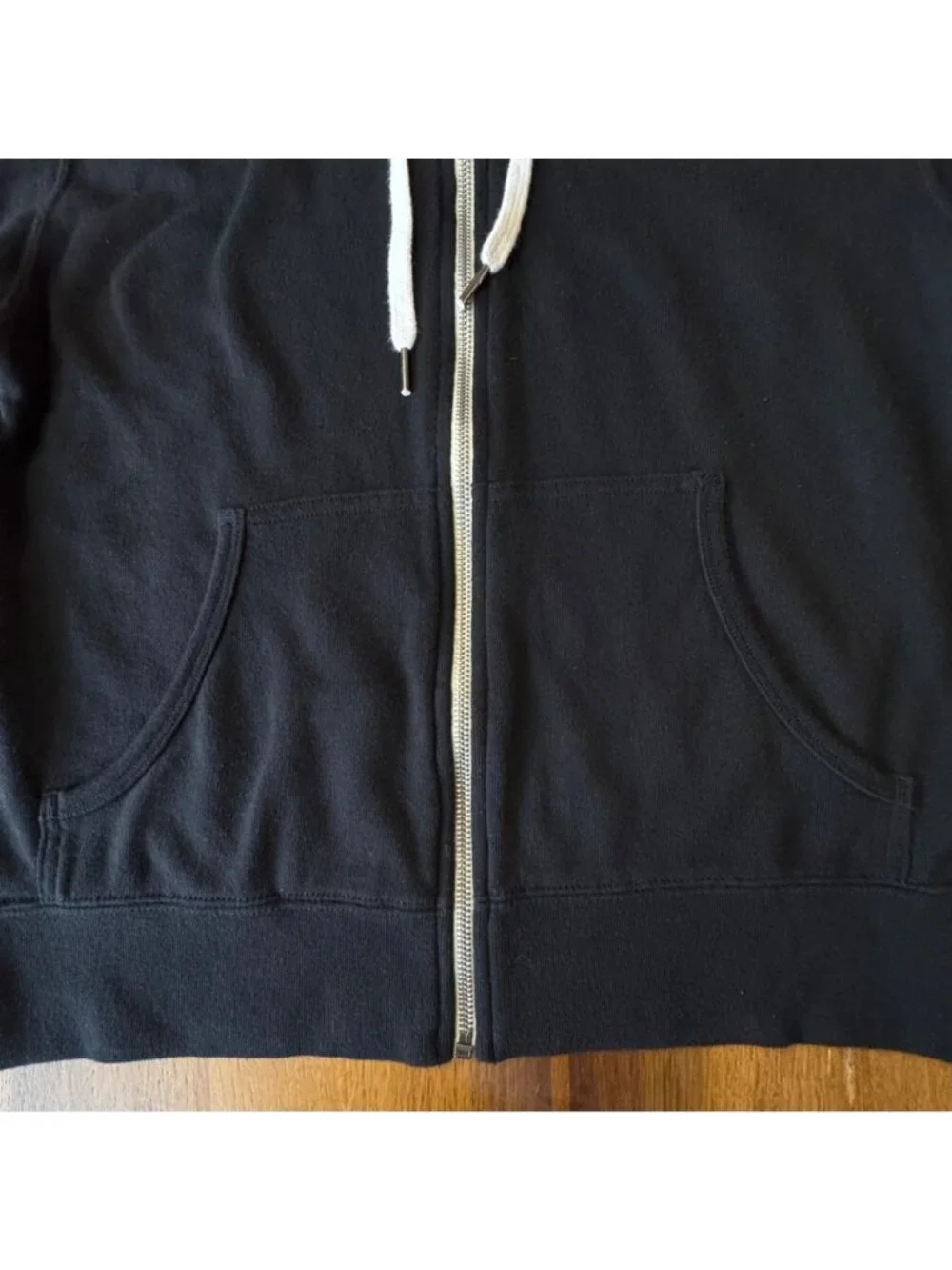 COACHELLA Black Zip-Up Hoodie Sweatshirt XS Official Classic Logo Festival - Picture 4 of 9